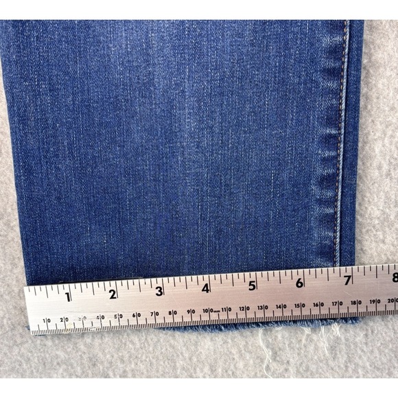 Madewell Cali Demi Boot Blue Jeans Women Size 27 High Rise Denim Stretch Capsule - Picture 15 of 15